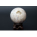 Хрустальный шар из агата из Бразилии с жеодой