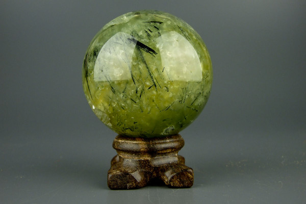 Лечебный шар из пренита, натурального камня